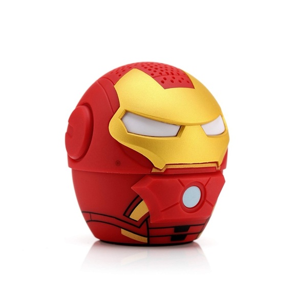 NWT Marvel Avengers Bitty Boomers Iron Man Portable Speaker - Red and Gold - Picture 2 of 6